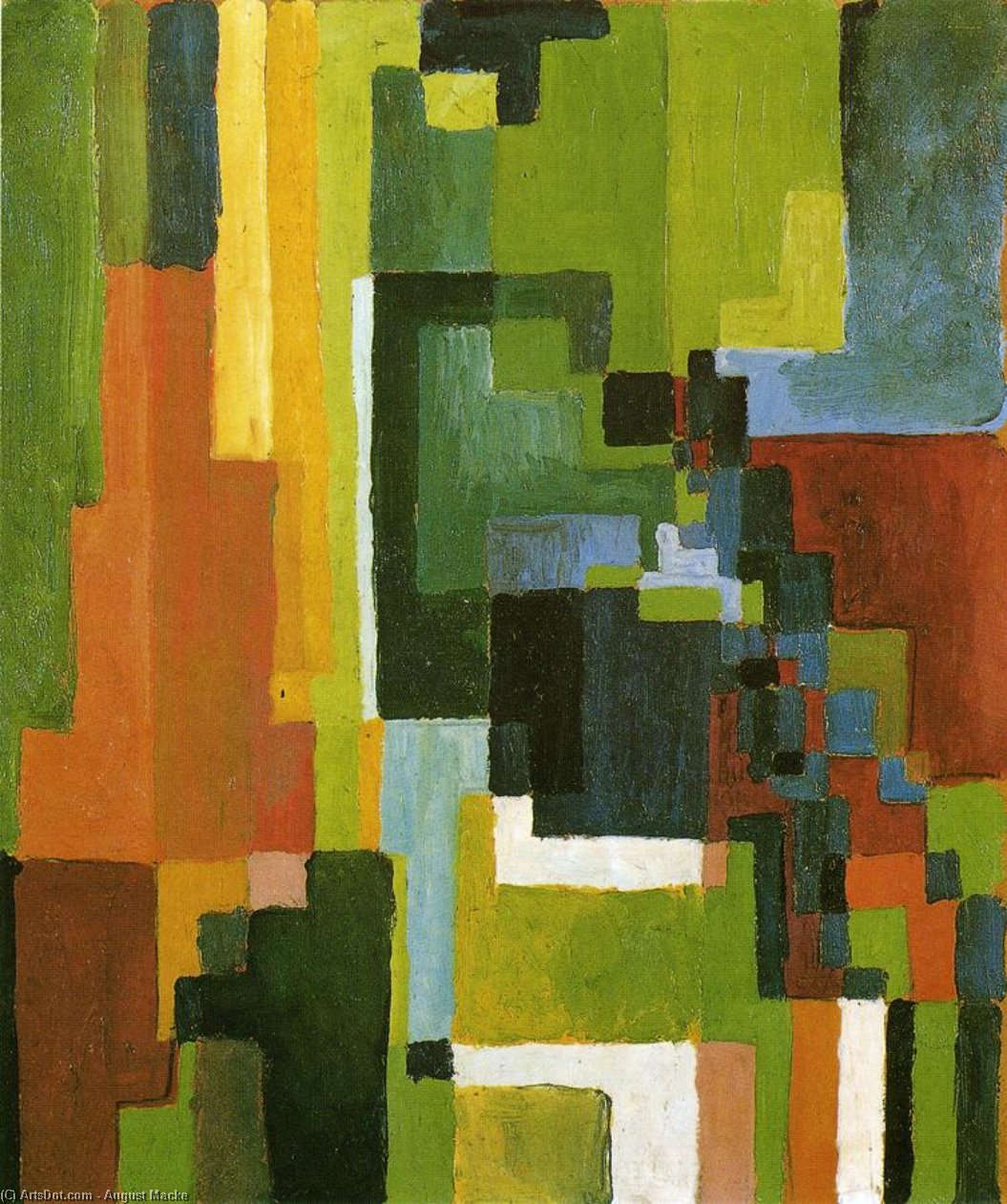 Colored Forms Ii — アウグスト・マッケ