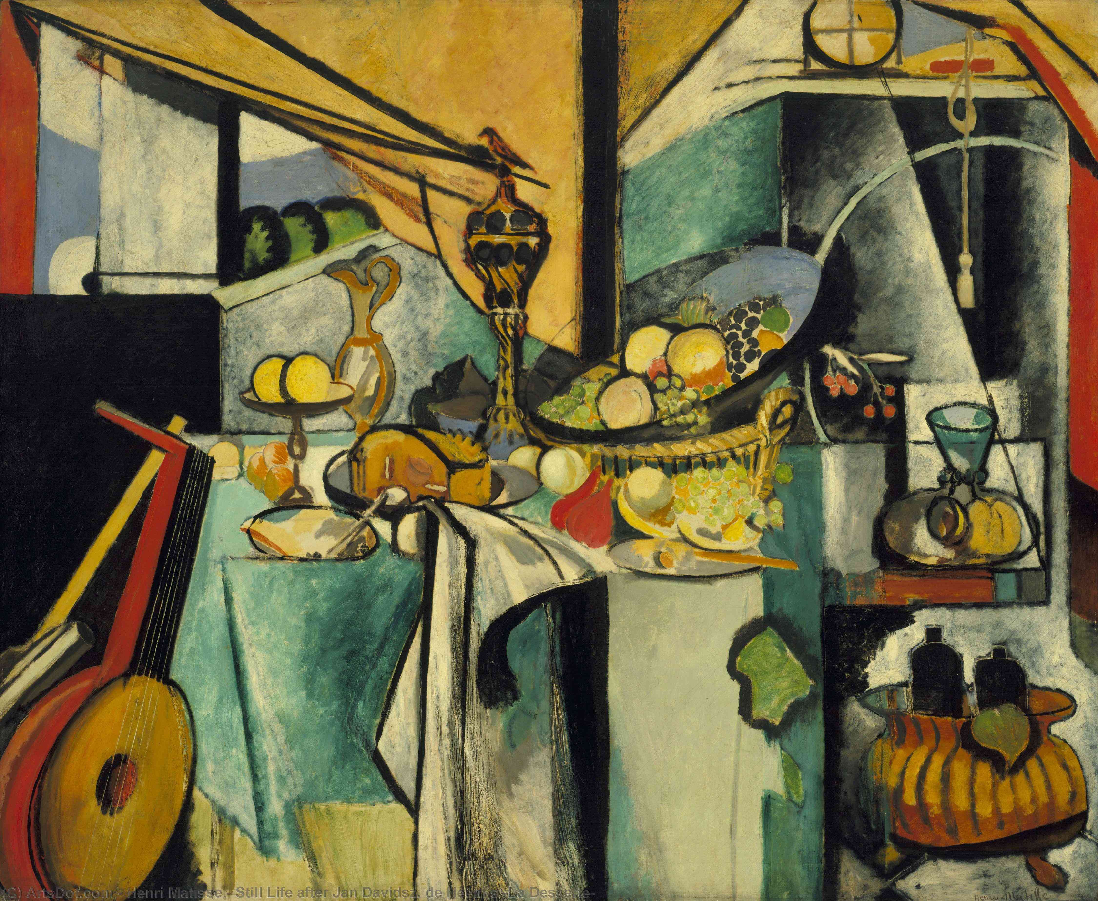 Stillleben Nach Jan Davidsz. De Heems "la Desserte" — Henri Matisse