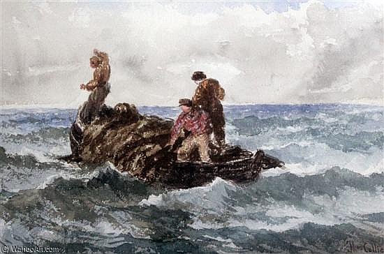 Fishermen At Seafishermen At Sea — Thomas Collier