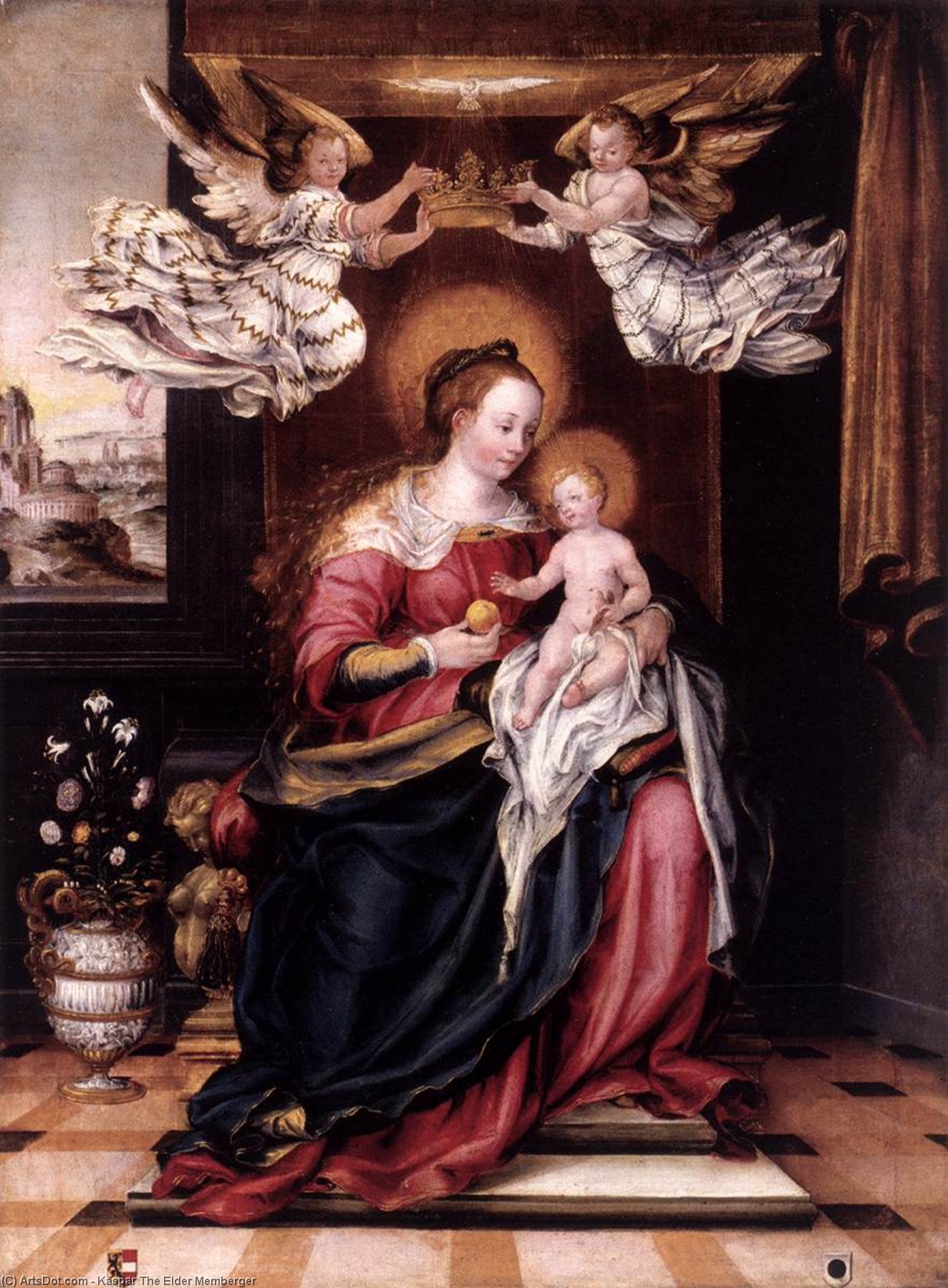 Virgin And Child — Kaspar The Elder Memberger