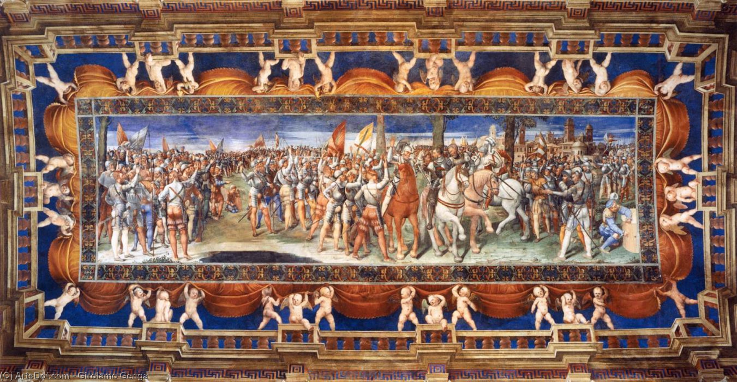 The Oath Of Sermide — Girolamo Genga