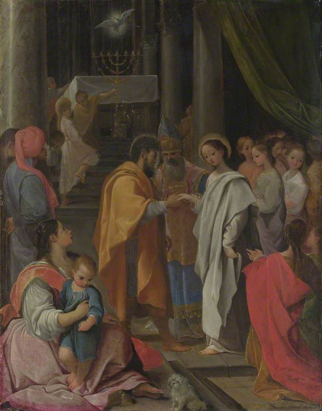 The Marriage Of The Virgin — Ludovico Carracci