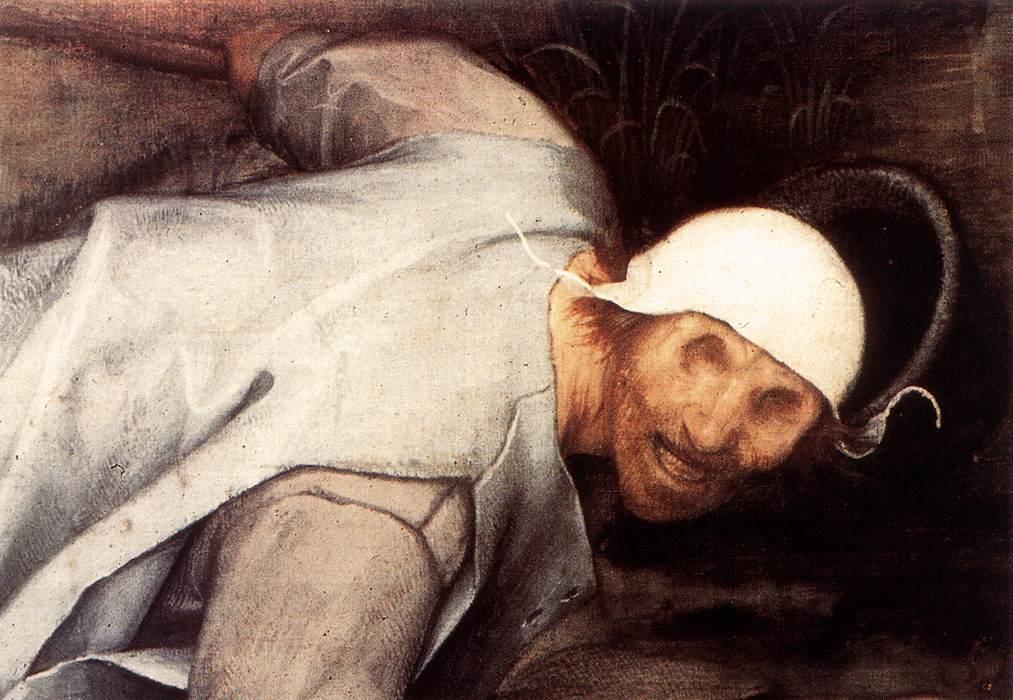 The Parable Of The Blind Leading The Blind (detail) — Pieter Bruegel The Elder