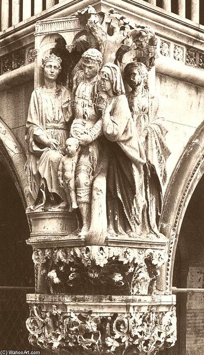Judgment Of Salomon — Nanni Di Bartolo