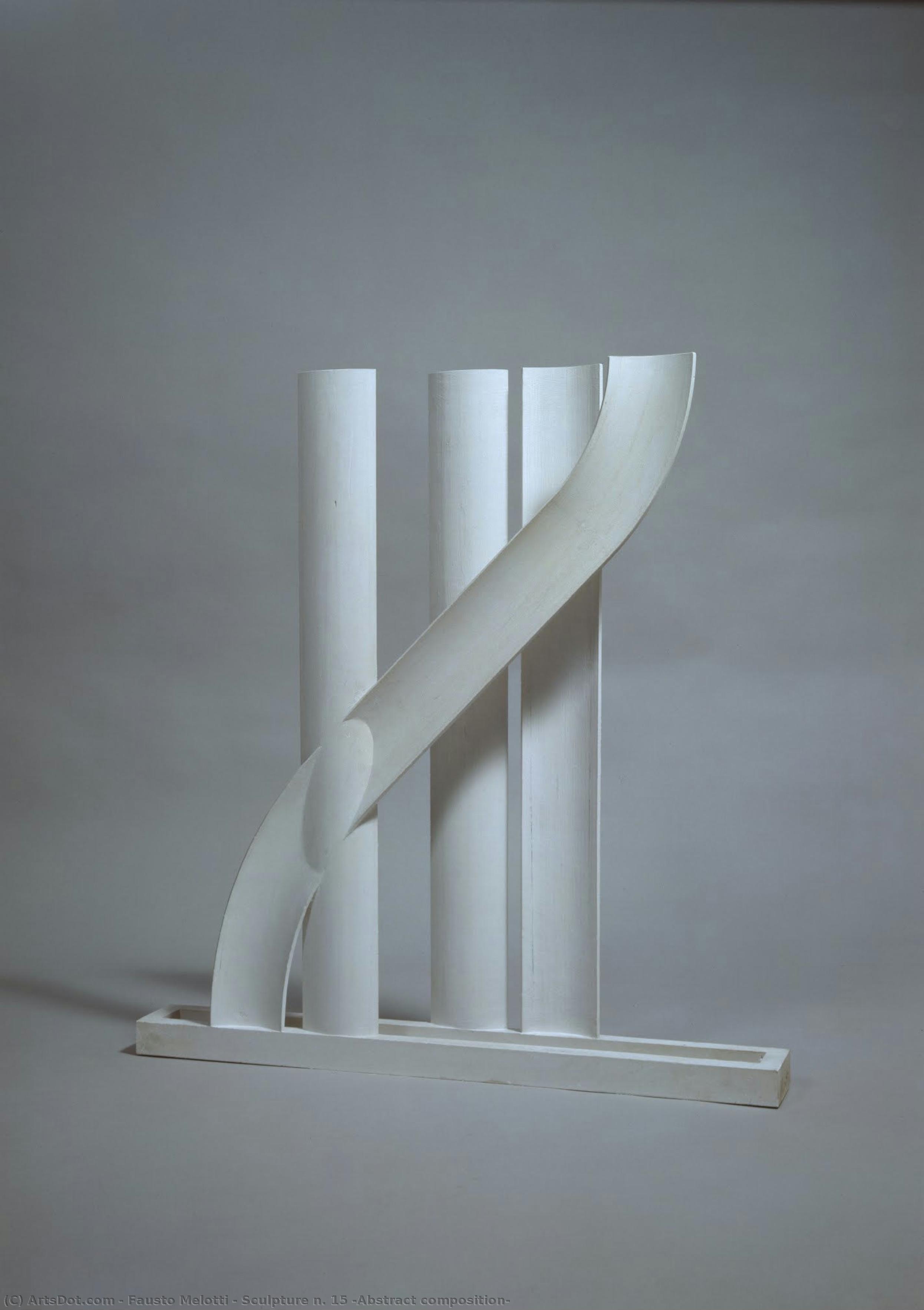 Sculpture N. 15 (abstract Composition) — Fausto Melotti