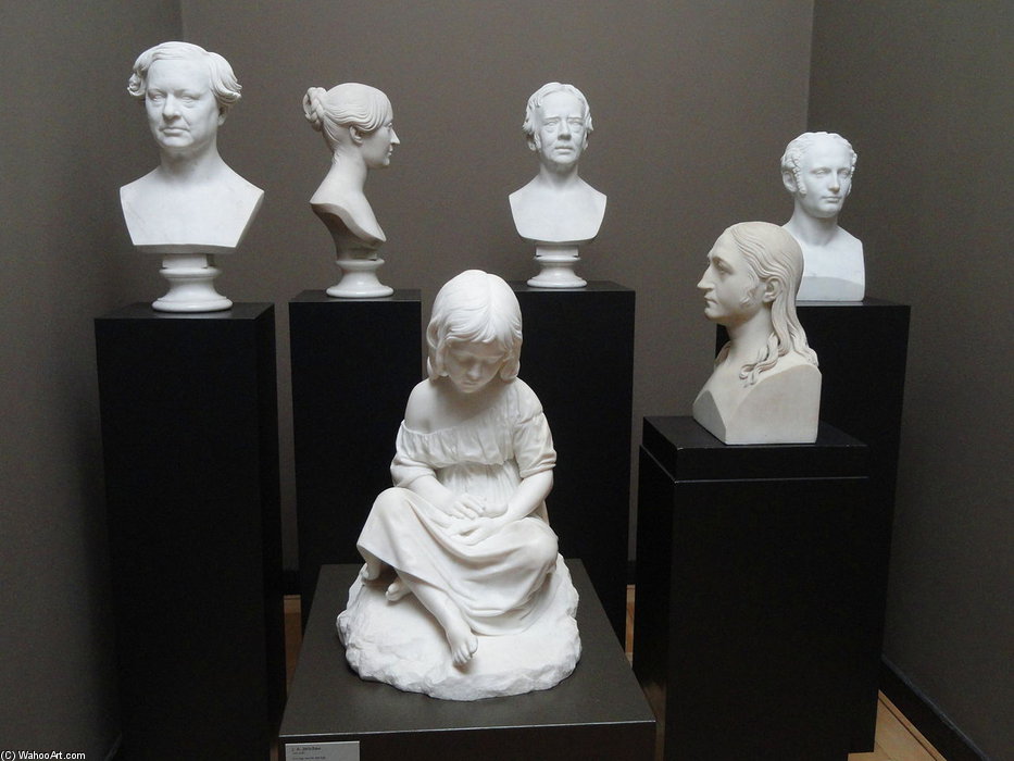 Busts And Sculpture Exhibited — Christian Albrecht Jensen