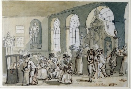The Interior Of The Pump Room, Bath, — John Nixon