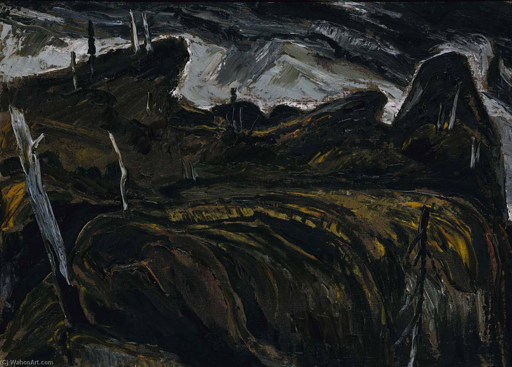 Logged Mountains — Morris Graves
