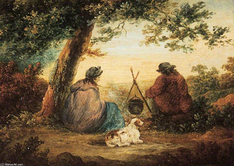 Gipsy Camp — George Morland
