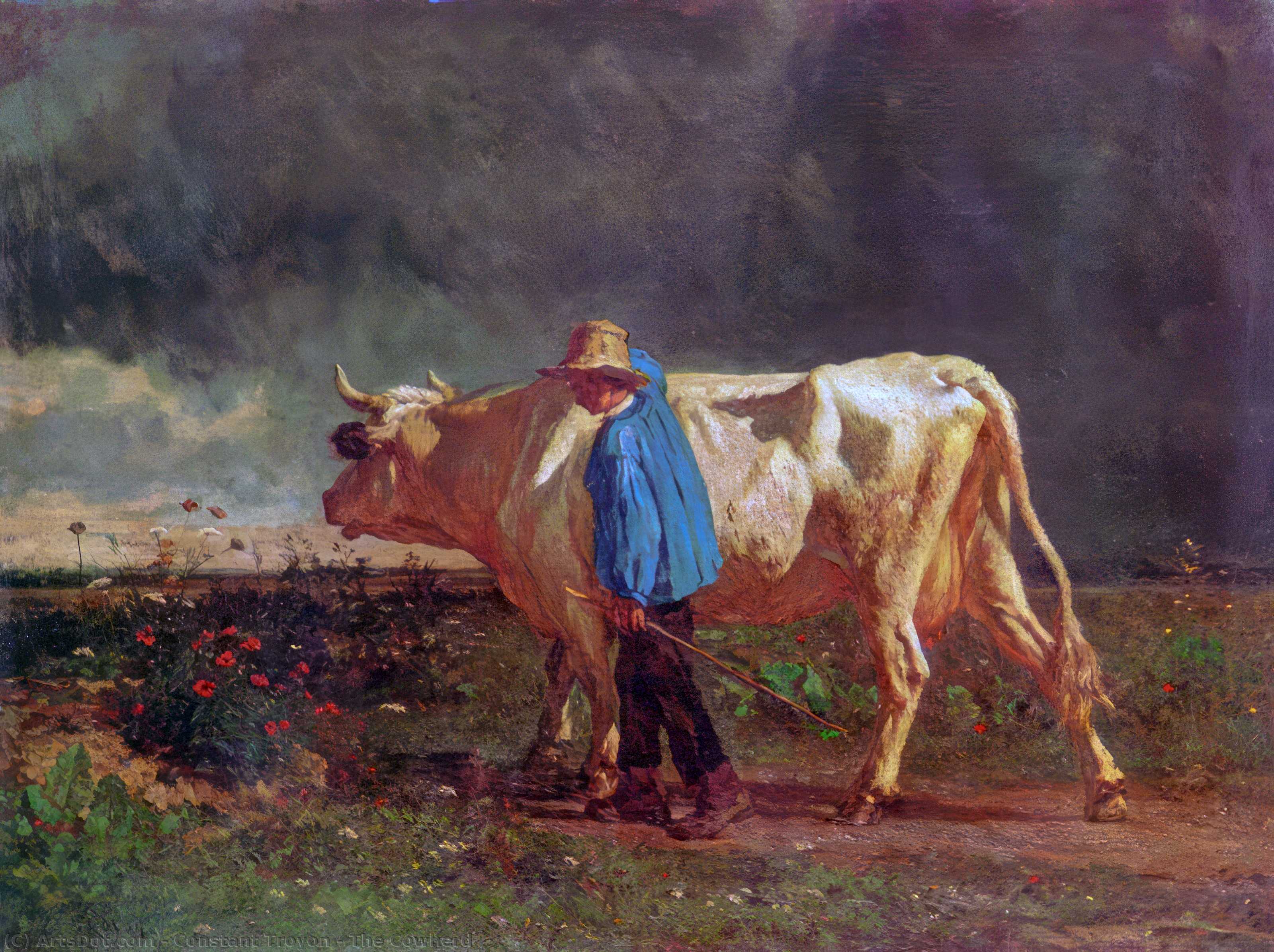 The Cowherd — Констан Троајон