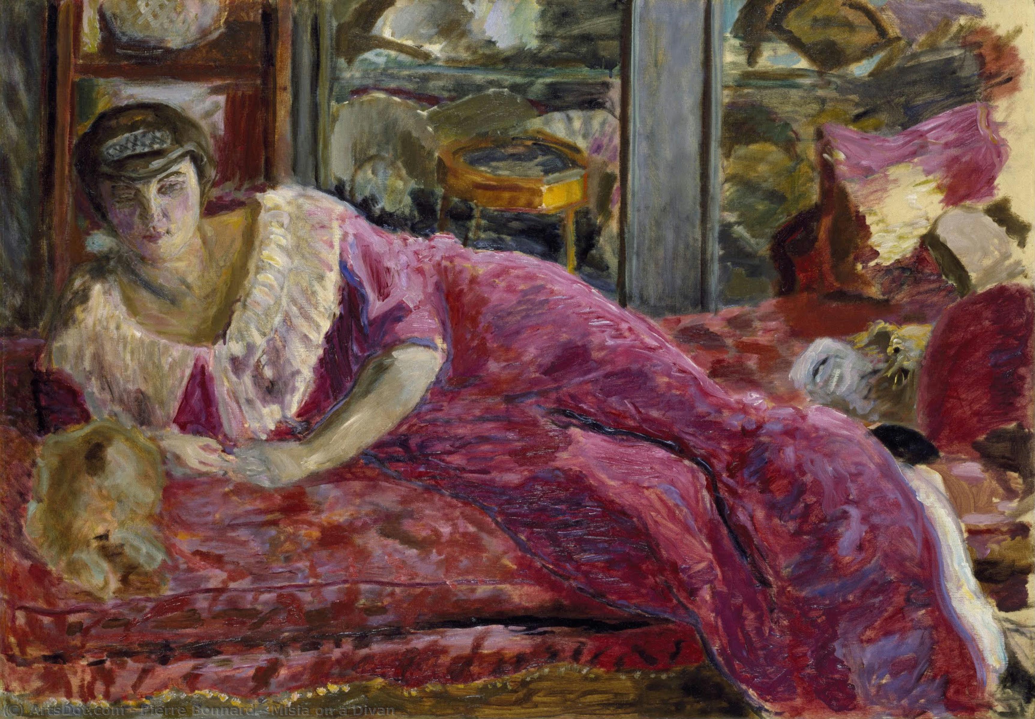 Misia On A Divan — Пьер Боннар
