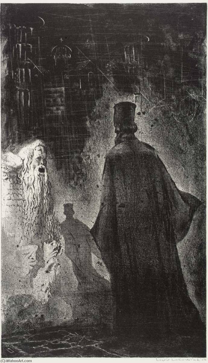 Encounter In Athens — Louis Lozowick