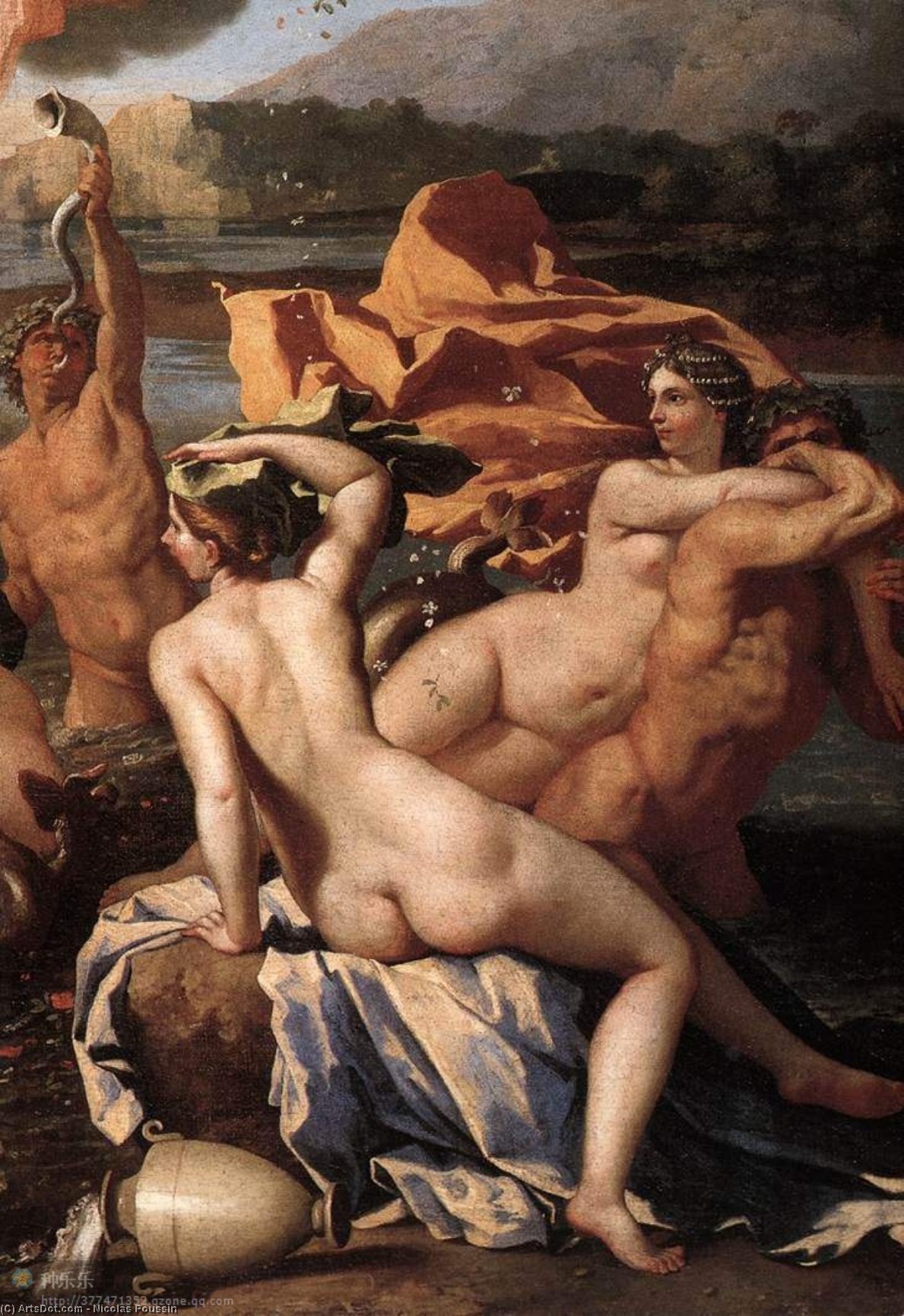 The Triumph Of Neptune (detail) — Nicolas Poussin