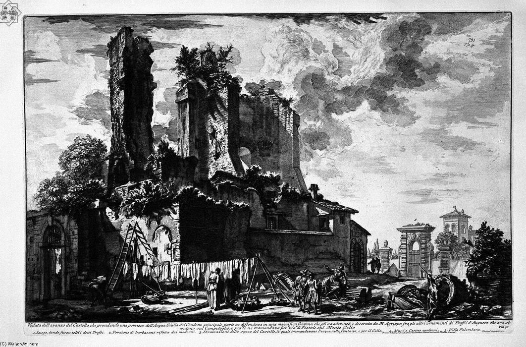 Tomb Of Cecilia Metella Said Capo Di Bove — Giovanni Battista Piranesi