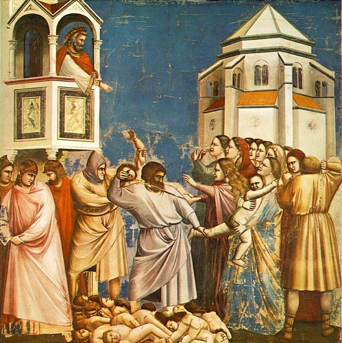 Scrovegni - [21] - Masacre De Los Inocentes — Giotto Di Bondone