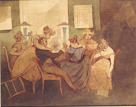 The Card Game — Henri Bonaventure Monnier