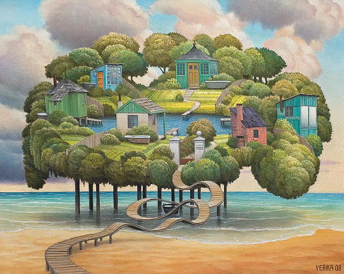 Lamb Of Helgoland — Jacek Yerka