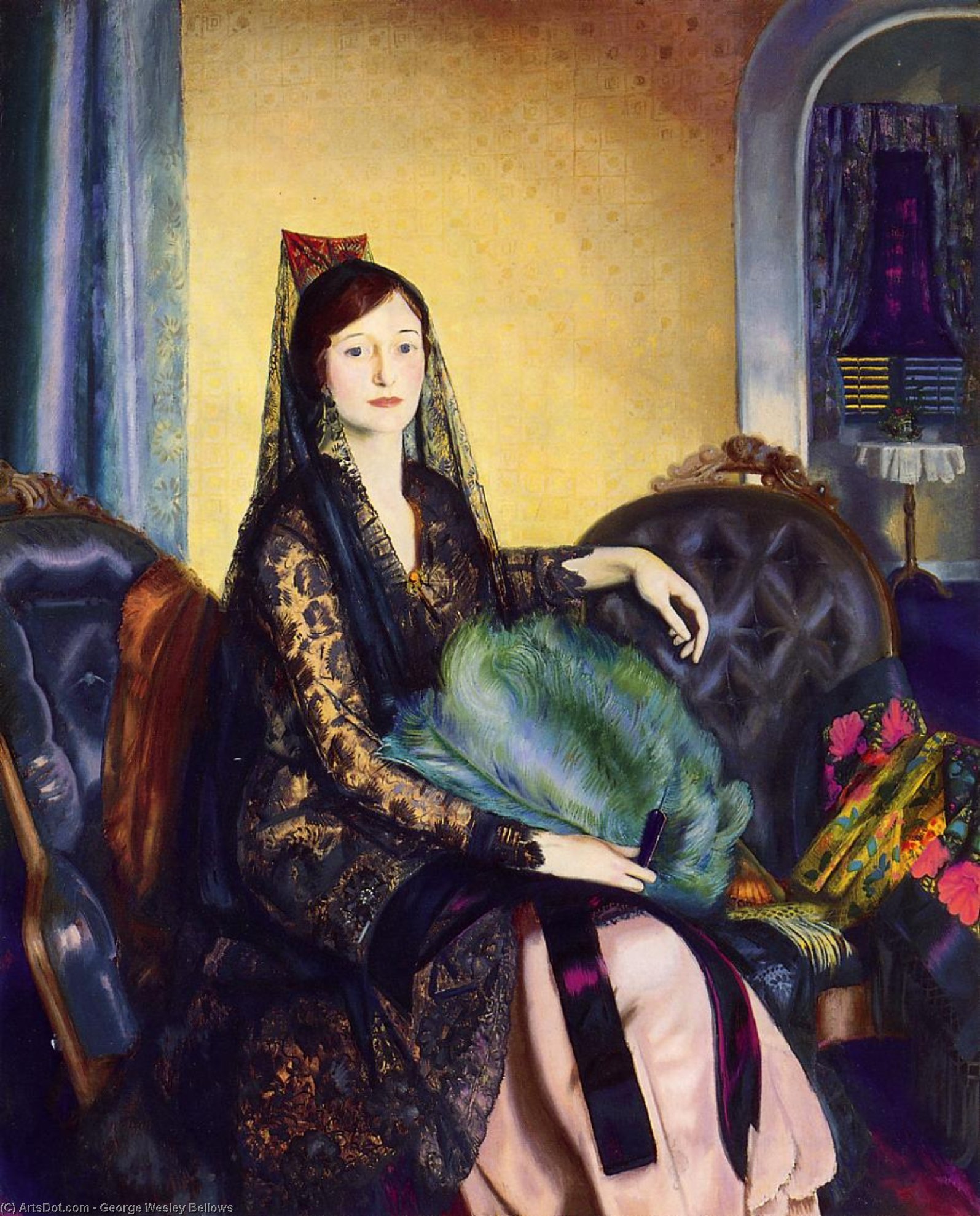 Portrait Of Elizabeth Alexander — George Wesley Bellows