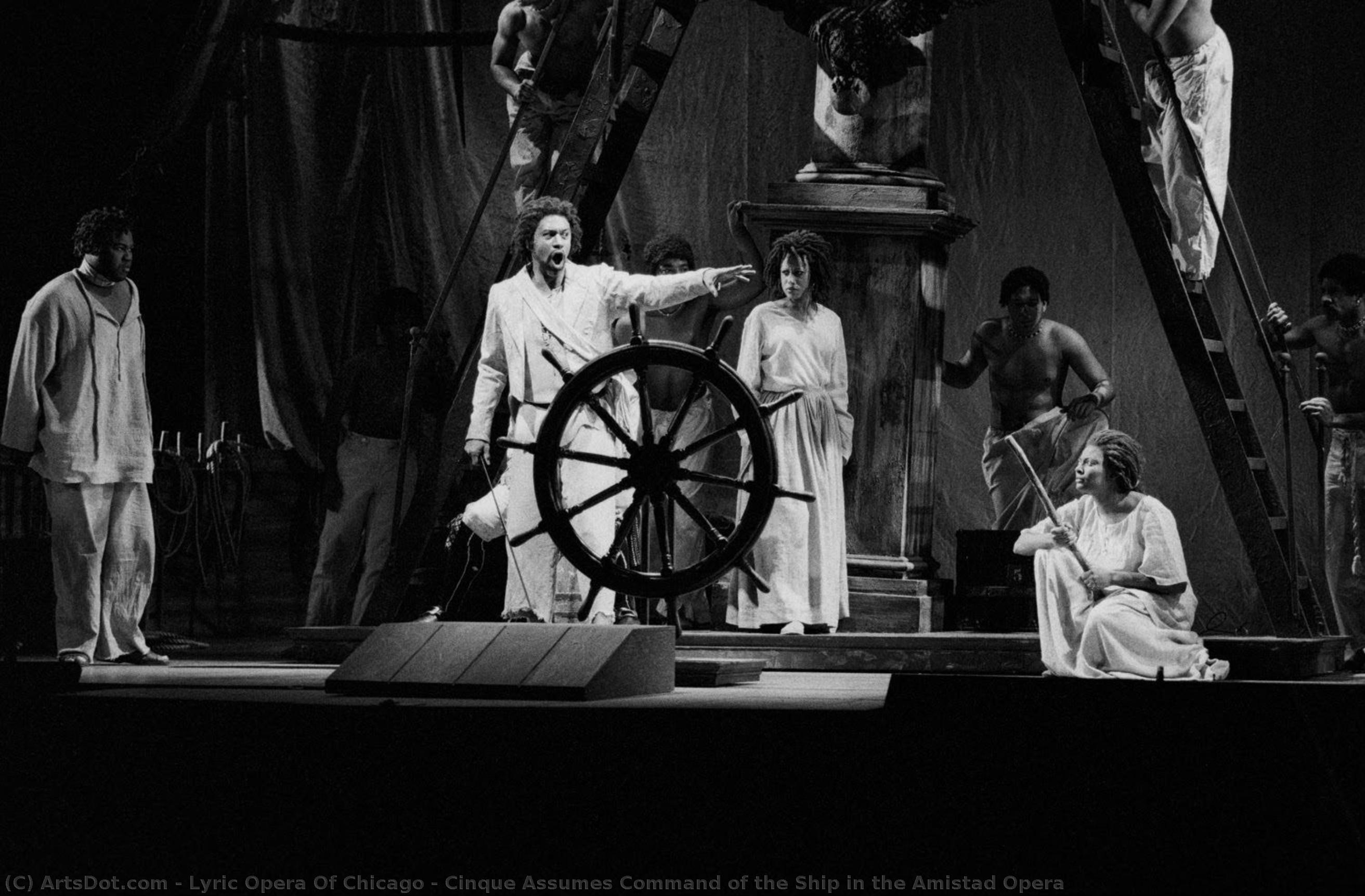 Cinque Assumes Command Of The Ship In The Amistad Opera — Lyric Opera Of Chicago