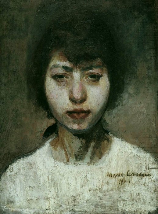 Autoportrait (1904) — マリー・ローランサン