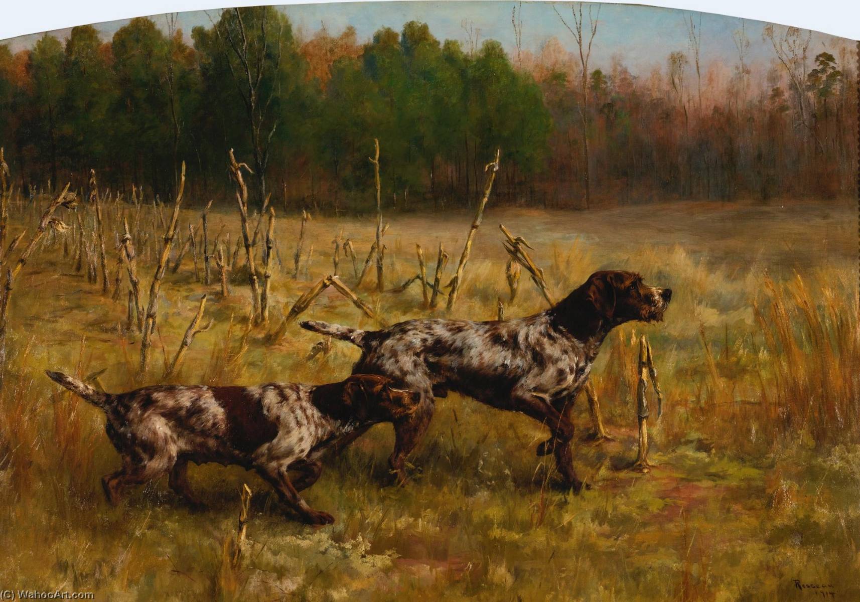 Two Setters — Percival Leonard Rosseau