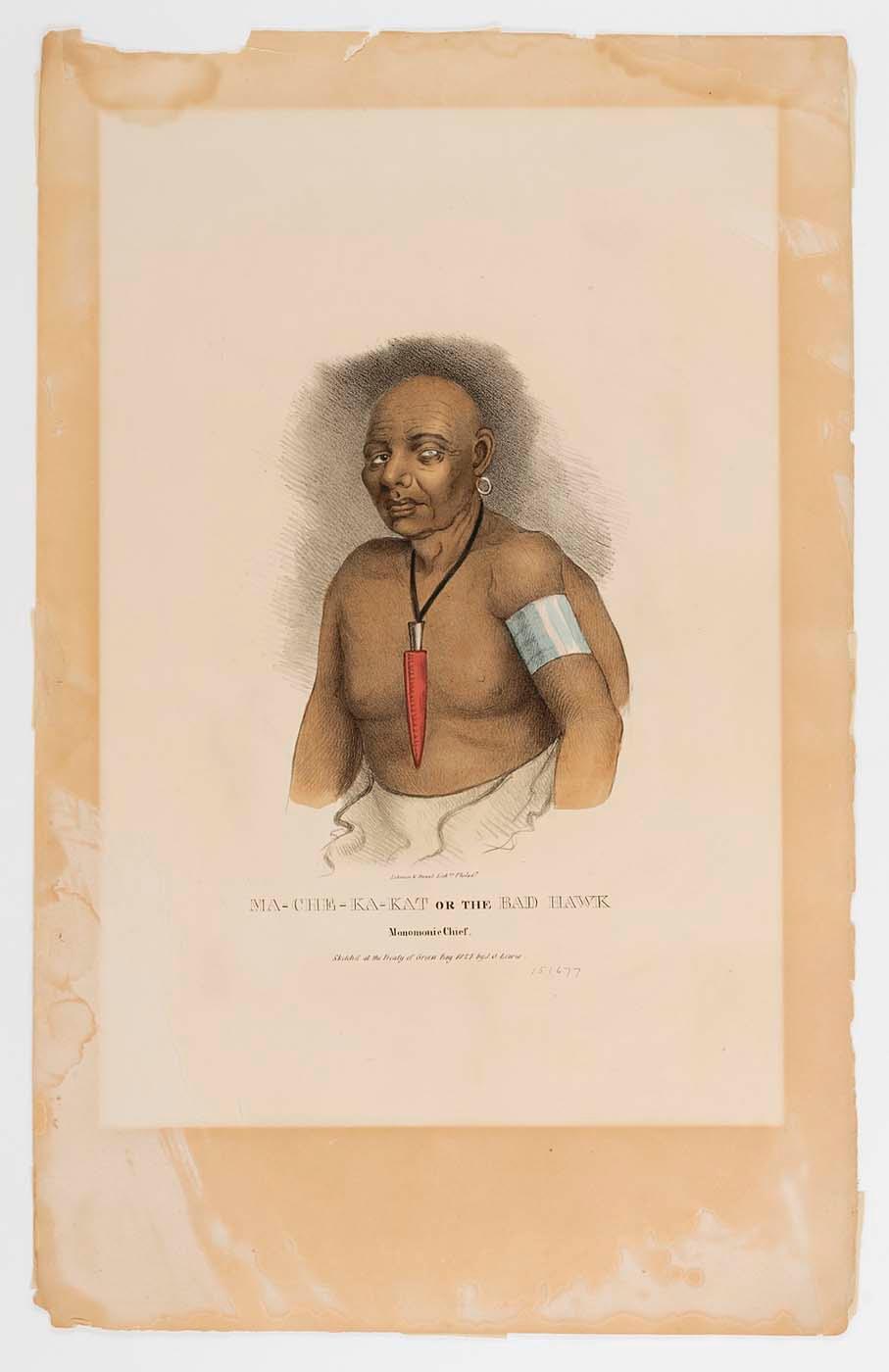 Ma Che Ka Kat, A Menominee Chief — James Otto Lewis