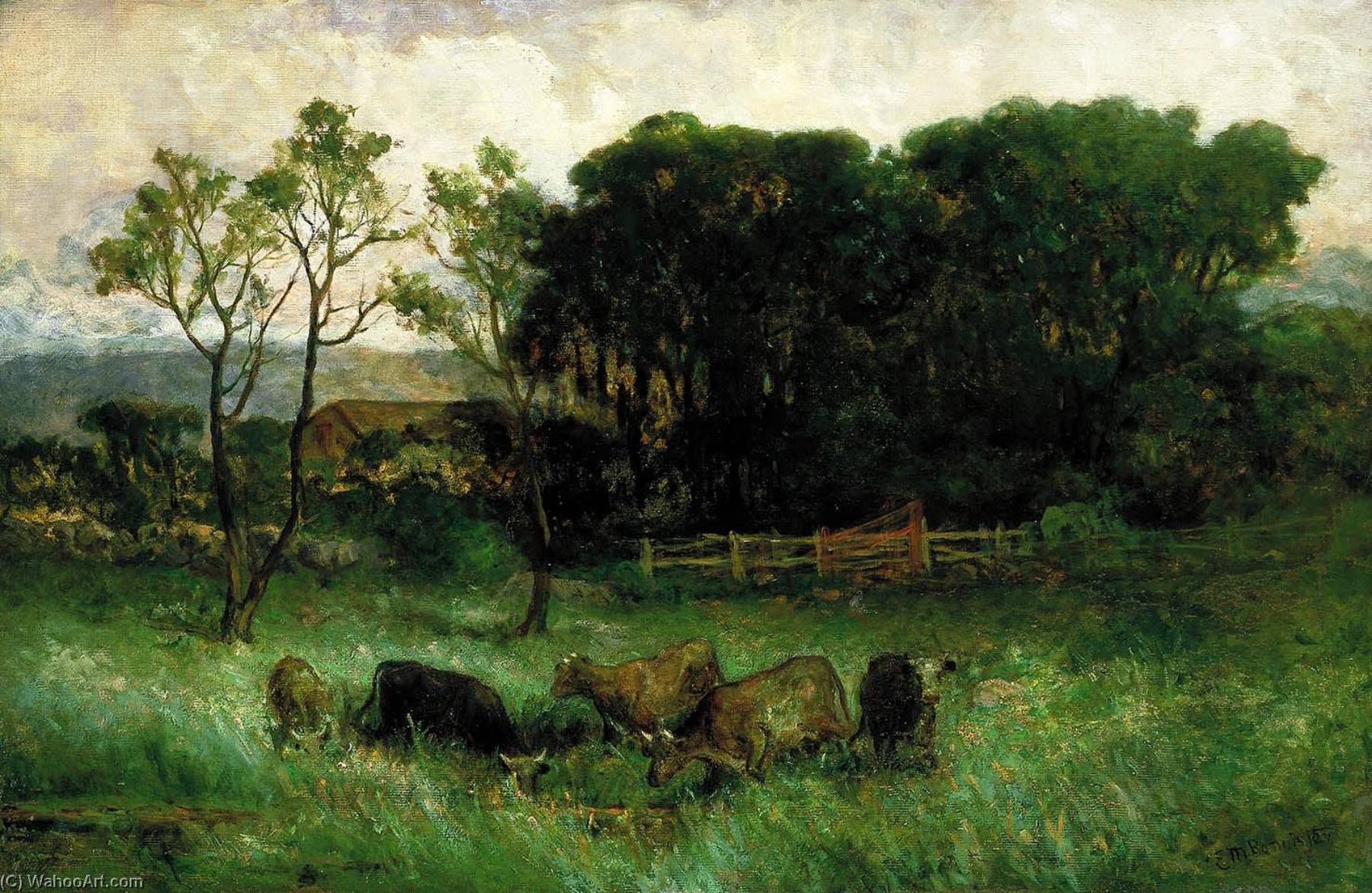 Untitled (five Cows In Pasture) — Эдвард Митчелл Бэннистер