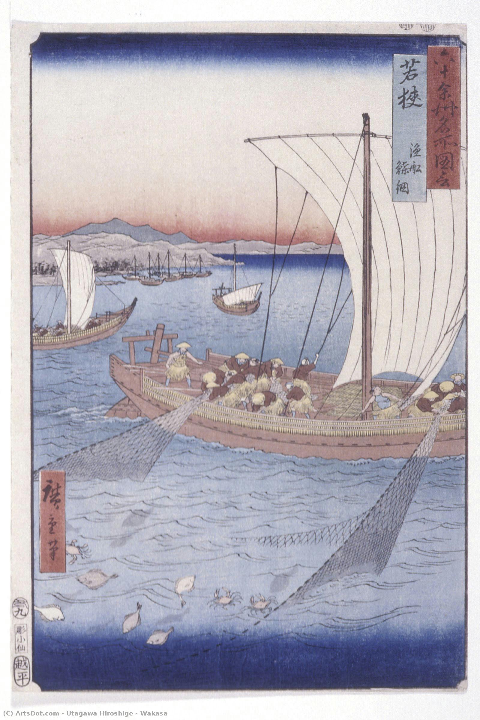 Wakasa — Utagawa Hiroshige