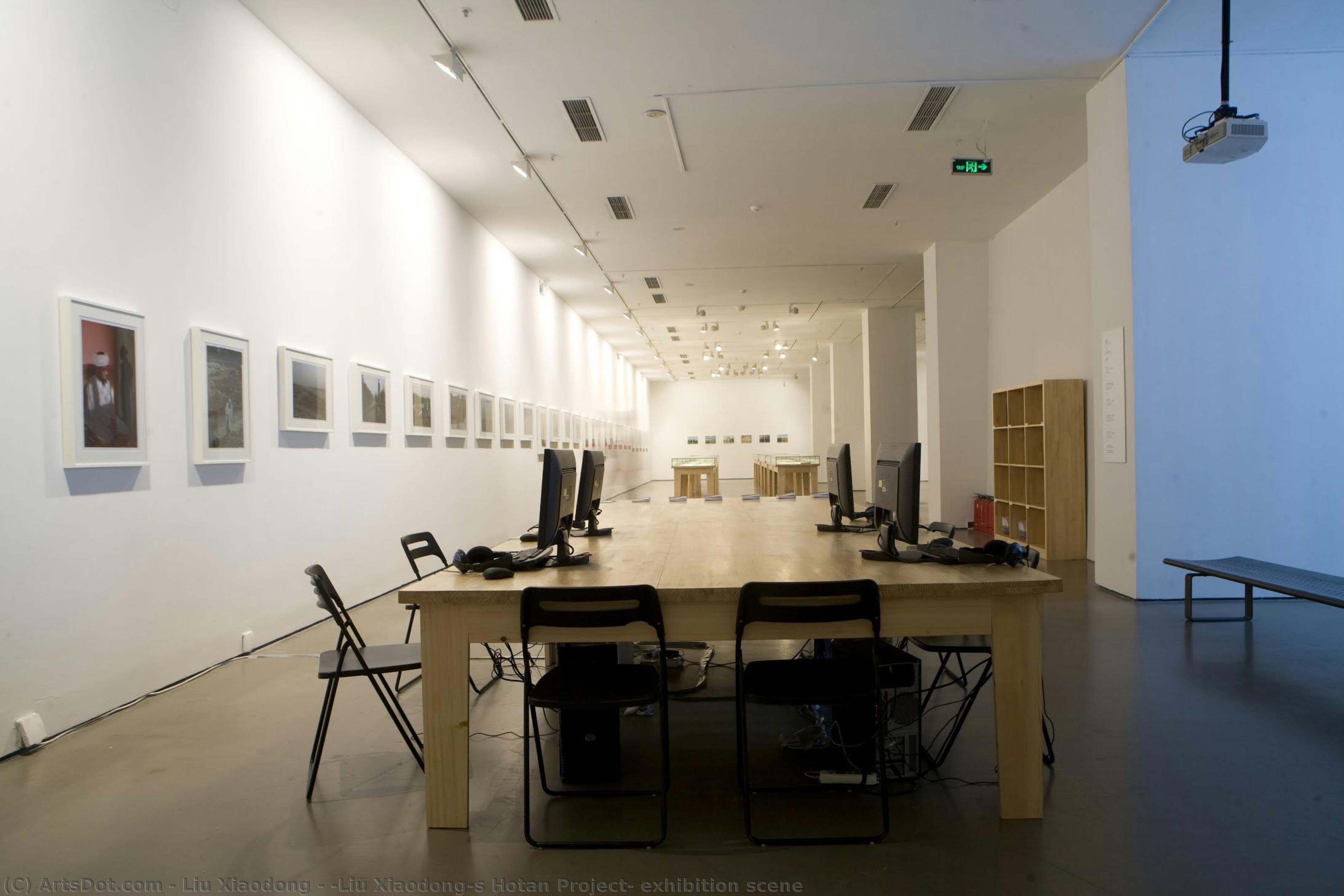 “liu Xiaodong’s Hotan Project” Exhibition Scene — Liu Xiaodong