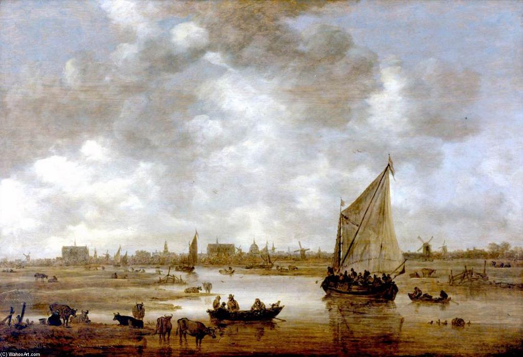 View Of Leiden From The Northeast — Jan Jozefszoon Van Goyen