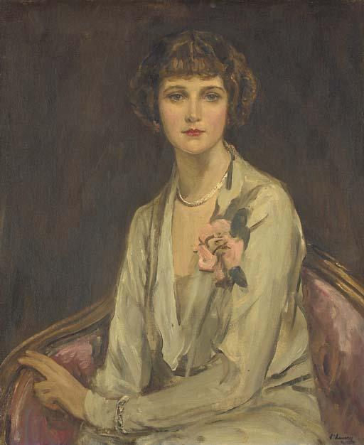 Portrait Of Miss Mary Elizabeth Hayward — Sir John Lavery