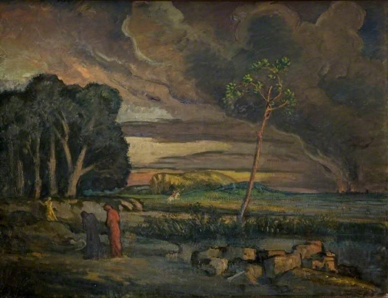 Landscape With Saint George And The Dragon — ロジャー・エリオット・フライ