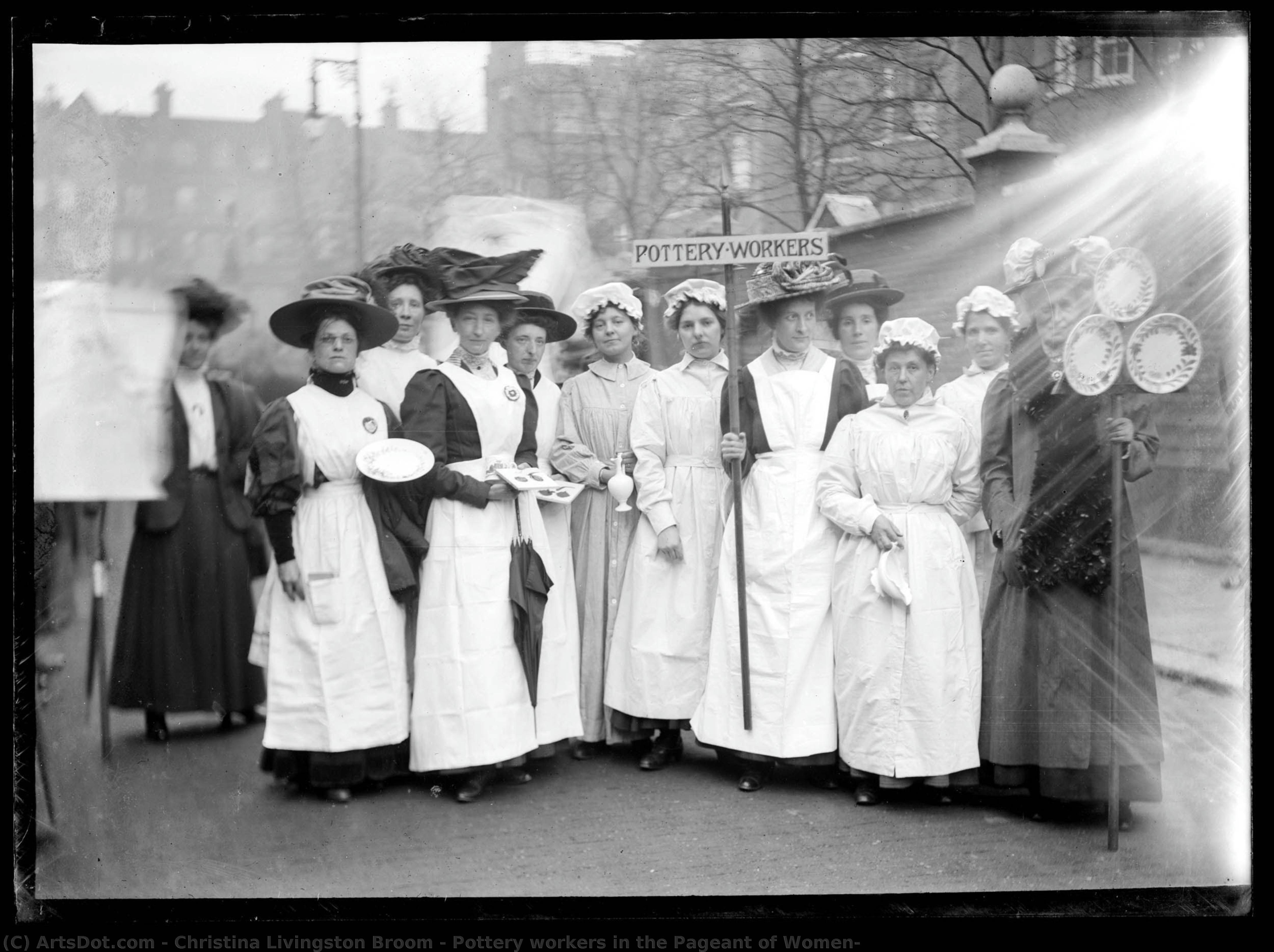 Pottery Workers In The Pageant Of Women — Christina Livingston Broom