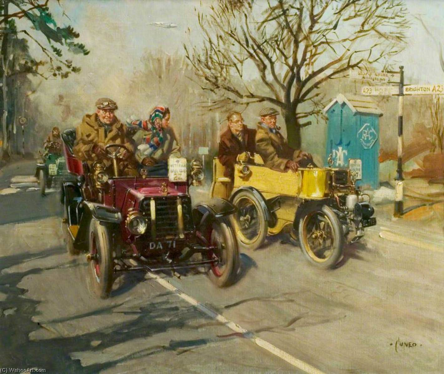 On The Brighton Road — Terence Tenison Cuneo