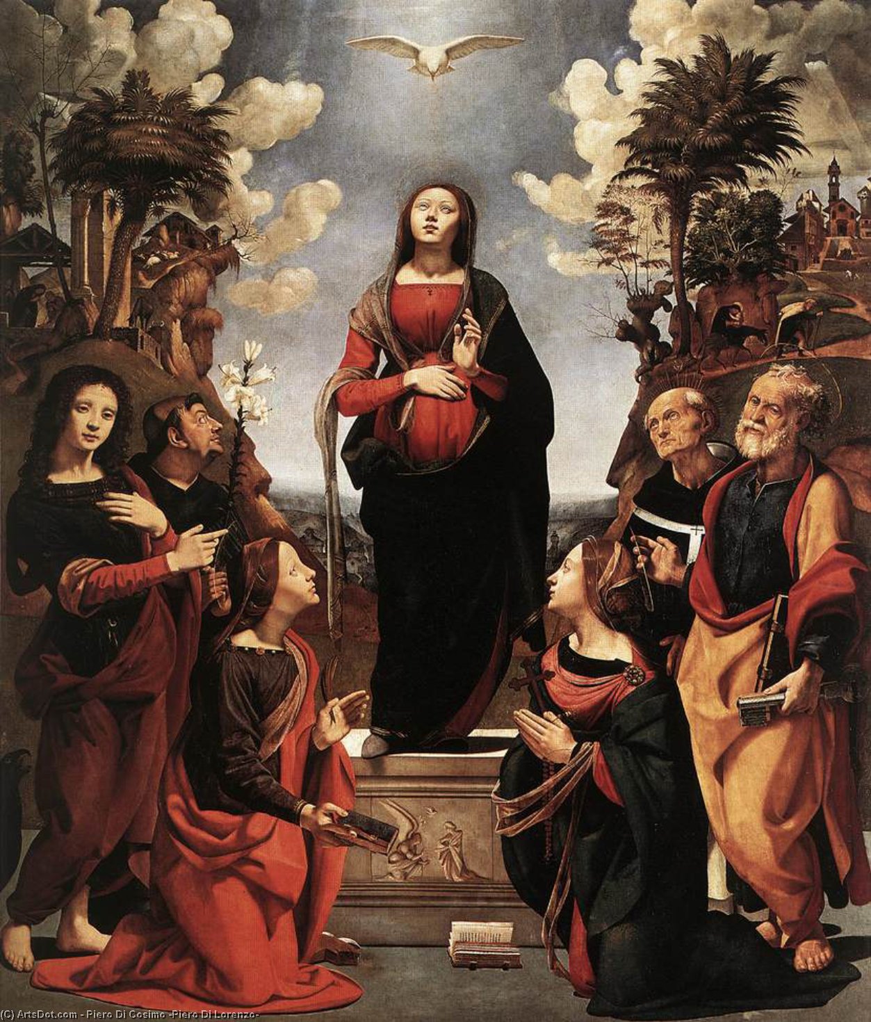 Inkarnation Jesu — Piero Di Cosimo (piero Di Lorenzo)
