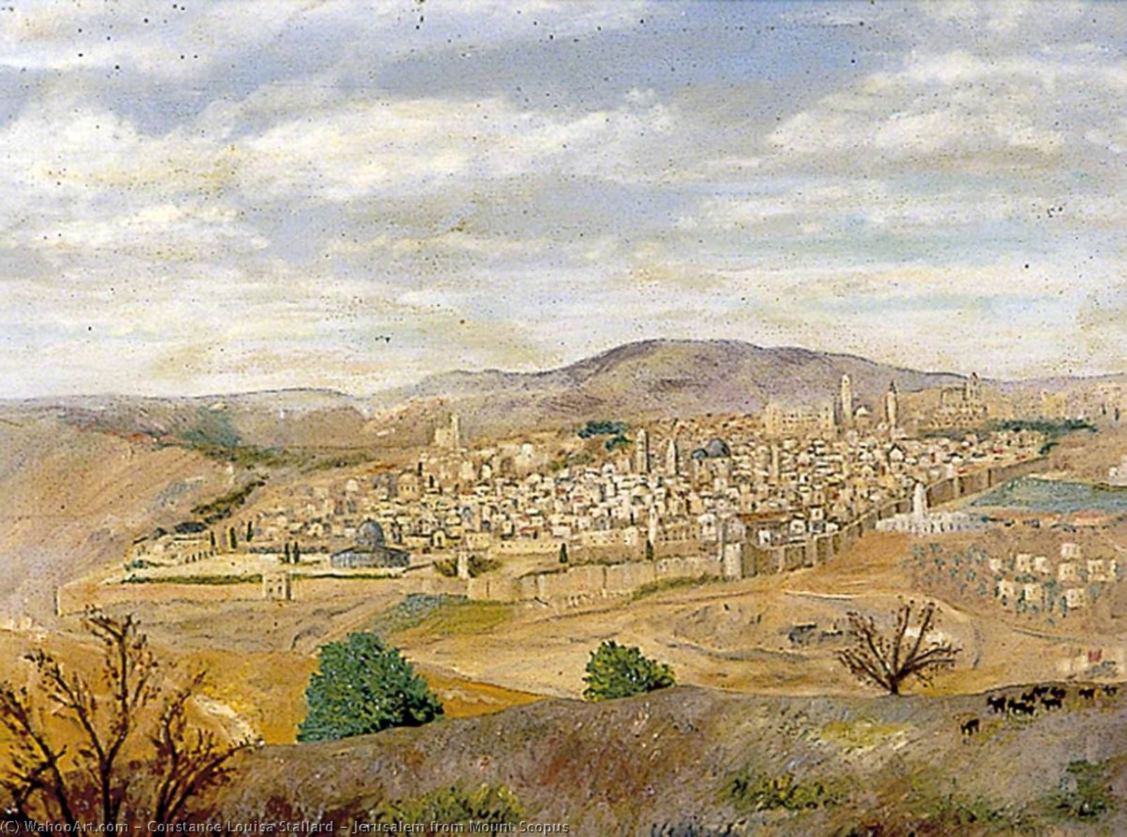 Jerusalem From Mount Scopus — Constance Louisa Stallard