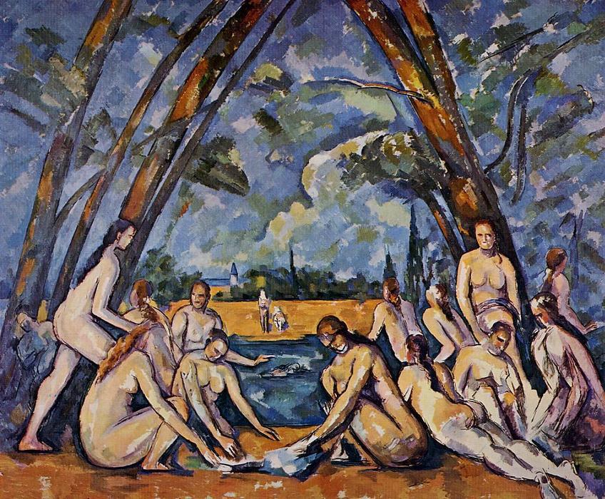 The Large Bathers — Paul Cézanne