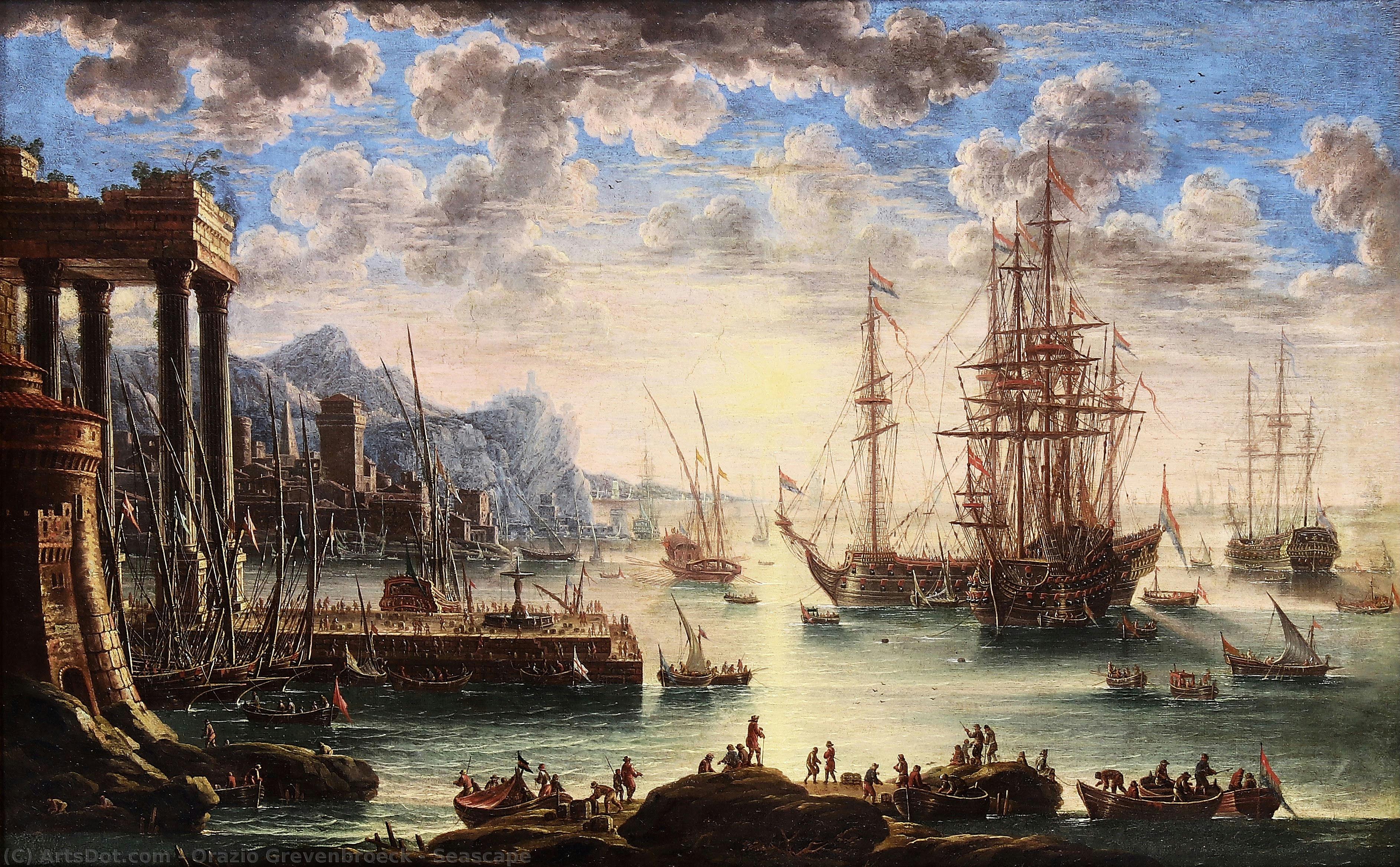 Seascape — Orazio Grevenbroeck