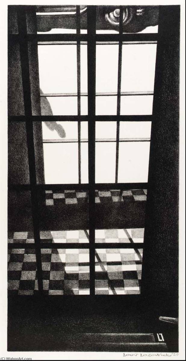 Doorway Into Street — Louis Lozowick