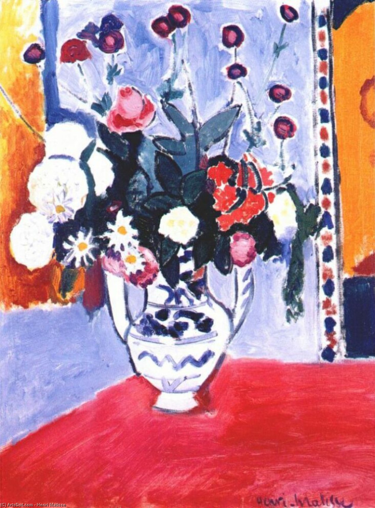 Bouquet (two-handled Vase) - — Henri Matisse