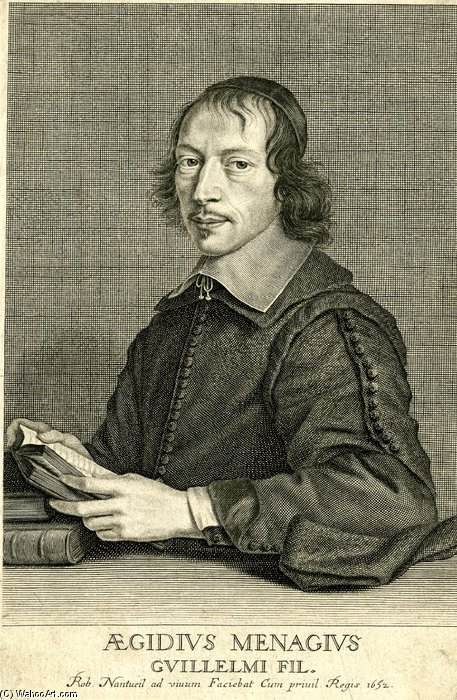 Aegidius Menagius Guillelmi Fil — Robert Nanteuil