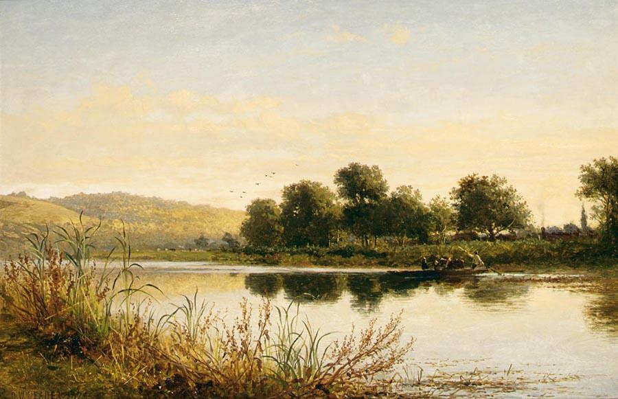 Streatley On Thames — Benjamin Williams Leader