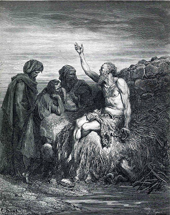 Untitled (8852) – Unbetitelte Zeichnung Nr. 8852 — Paul Gustave Doré