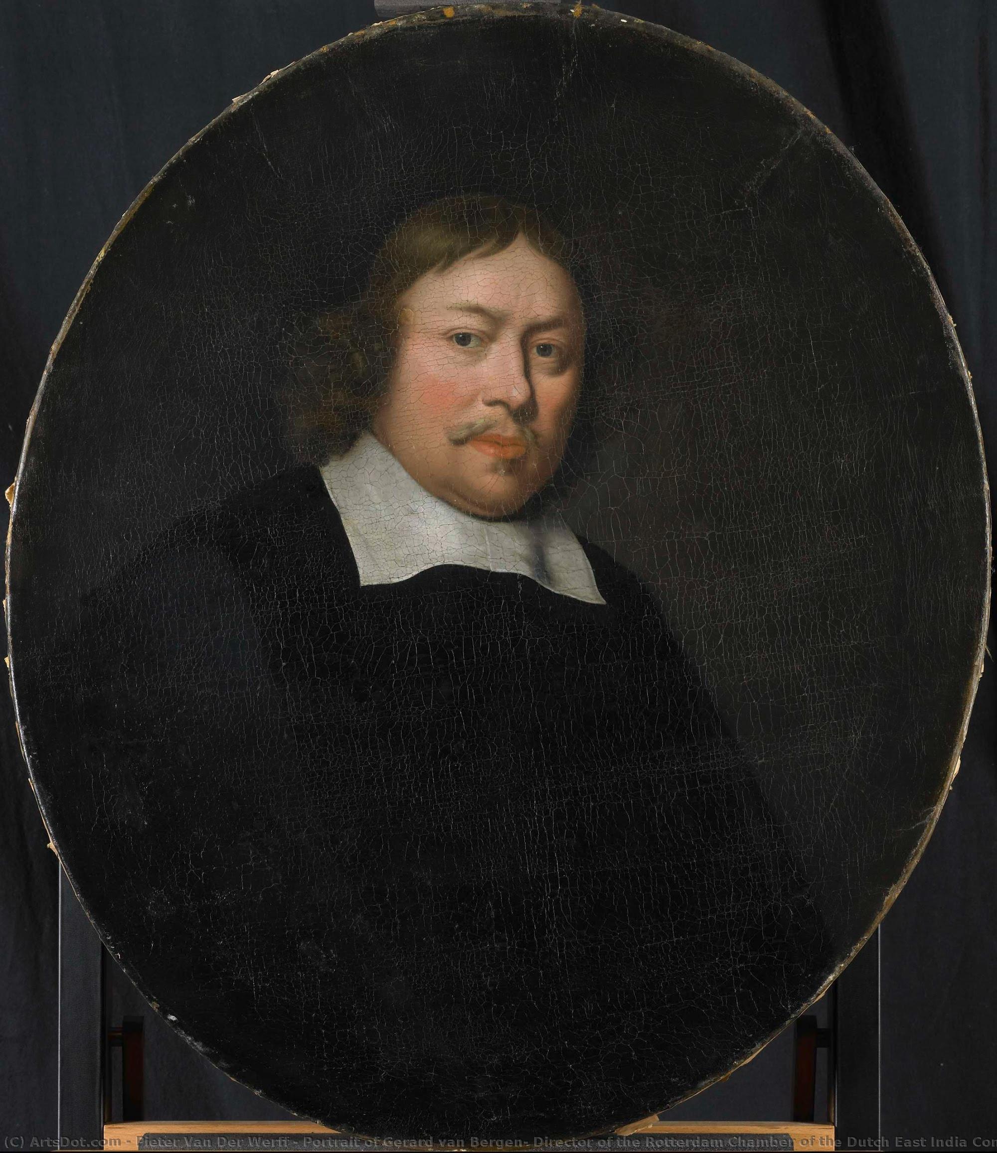 Portrait Of Gerard Van Bergen, Director Of The Rotterdam Chamber Of The Dutch East India Company, Elected 1653, Pieter Van Der Werff, 1695 - 1722 — Pieter Van Der Werff