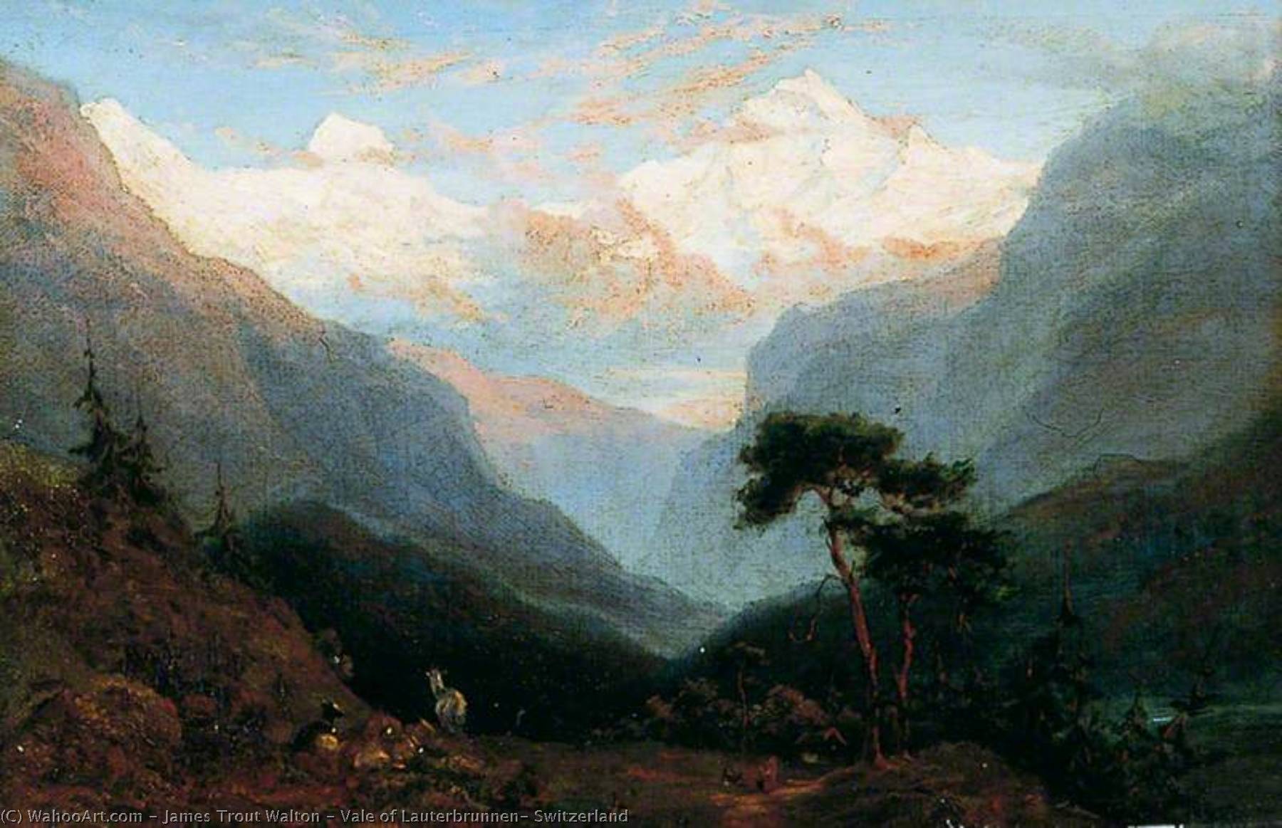 Vale Of Lauterbrunnen, Switzerland — James Trout Walton