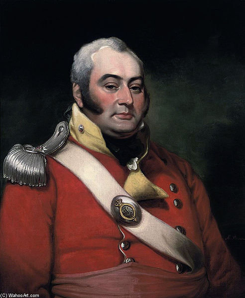 Portrait Of George Fermor — Mather Brown