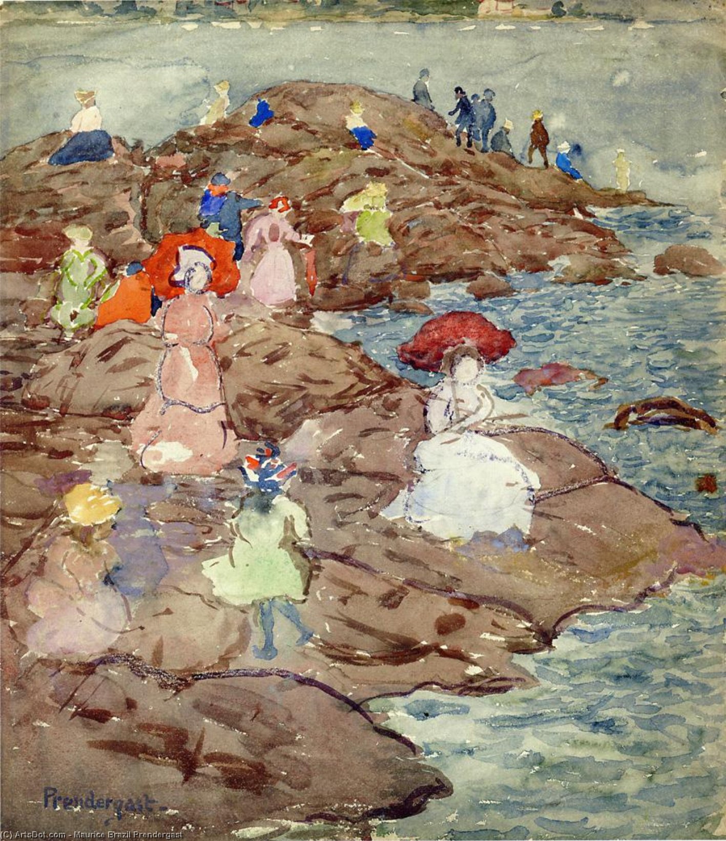 Nantasket — Maurice Brazil Prendergast