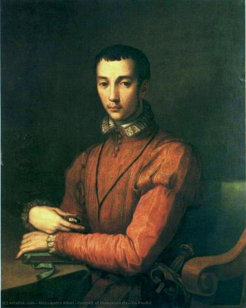 Portrait Of Francesco De' Medici — Alessandro Allori