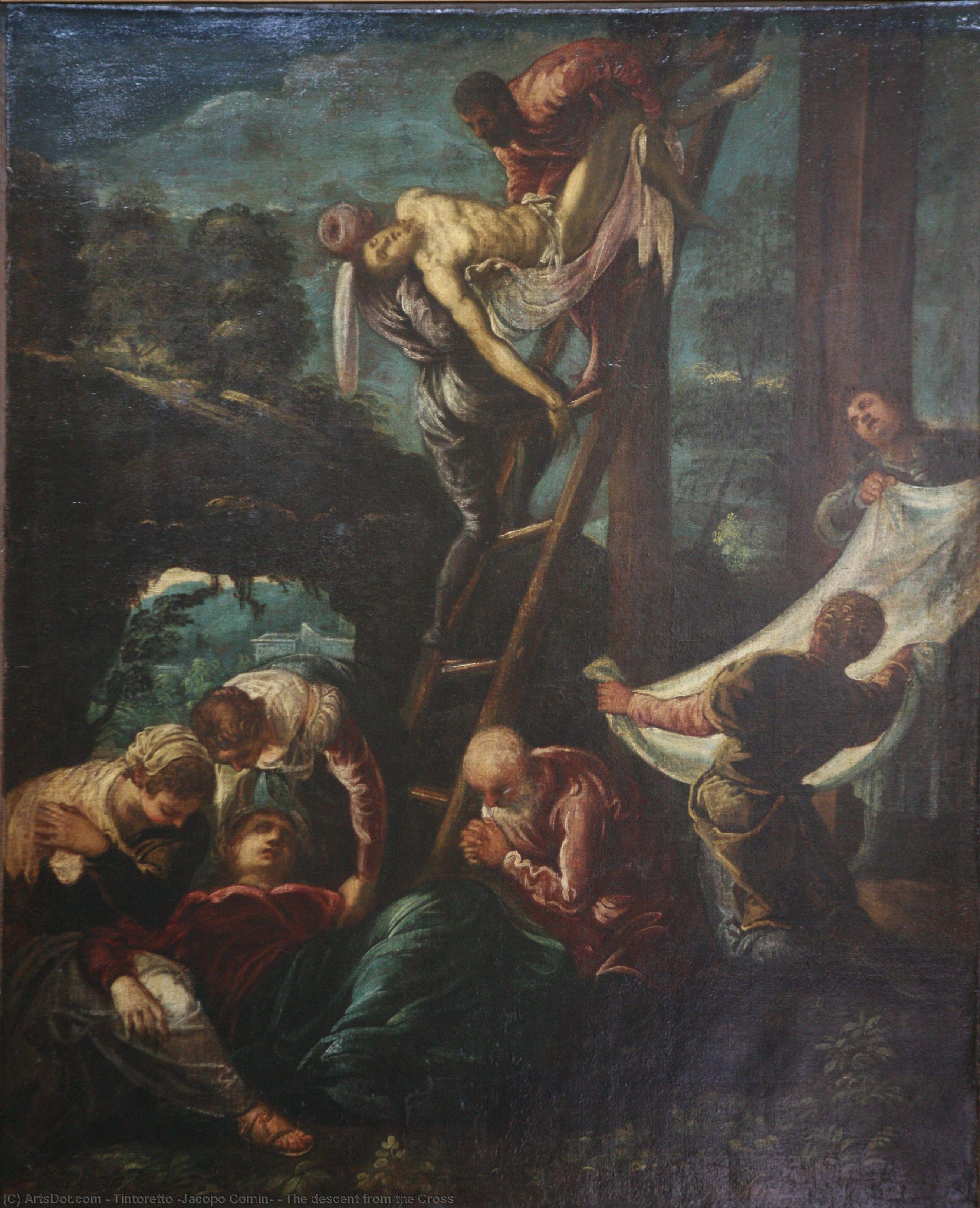 The Descent From The Cross — Jacopo Tintoretto