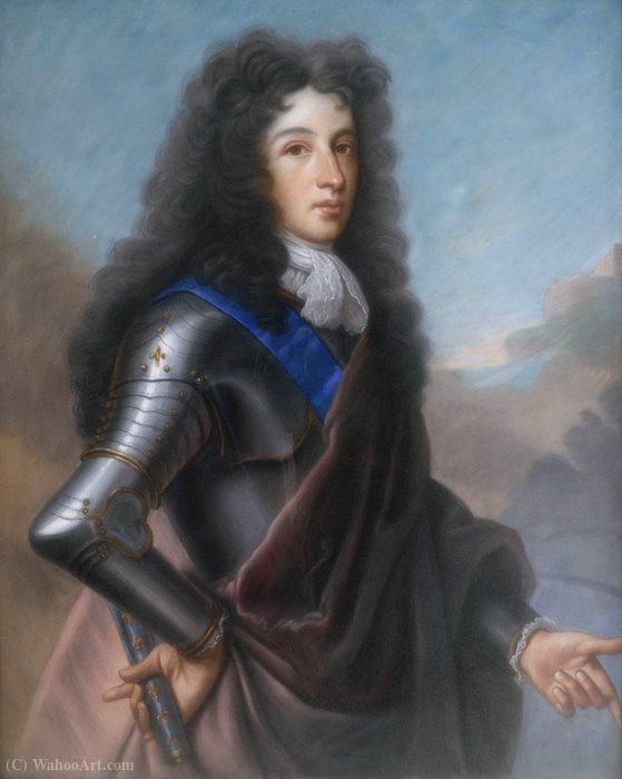 Portrait Of Louis Of France — Joseph Vivien